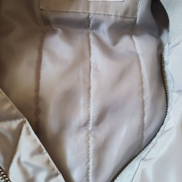 ELEVEN PARIS Suxy Nylon Zip-Front Bomber Jacket Plein Air Gray Men's Size Medium - Picture 10 of 14